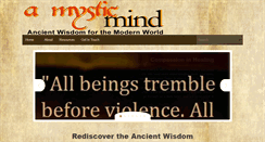Desktop Screenshot of amysticmind.com